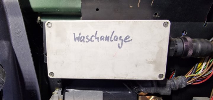 Hochdruckwaschanlage auf manuelle Bewässerung umstellen