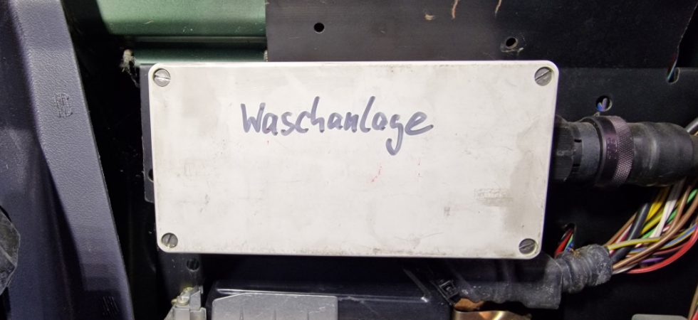 Hochdruckwaschanlage auf manuelle Bewässerung umstellen