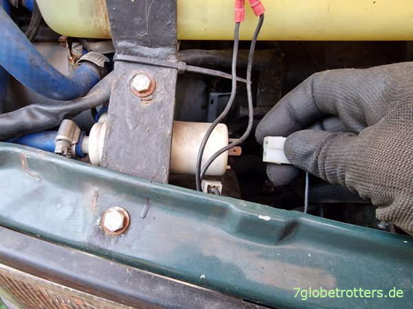 Manuelle Deaktivierung Hochdruckwaschanlage Mercedes 711