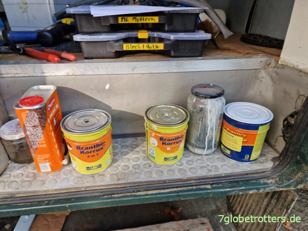 Rostschutzmittel Owatrol - Brantho Nitrofest - Brantho Korrux 3in1