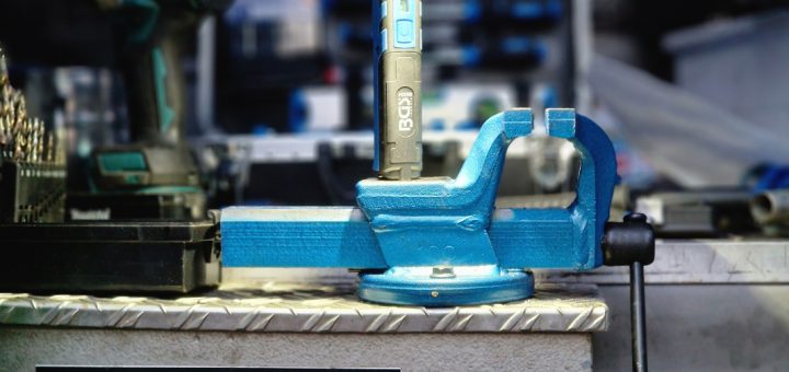 Schraubstock im Wohnmobil