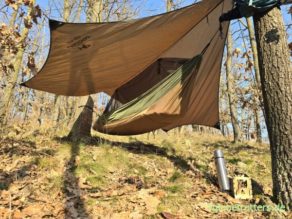 Amazonas-Hängematte mit Tarp im Test