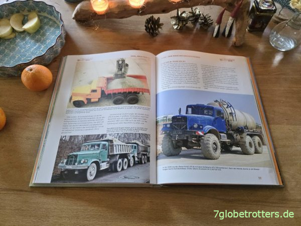 KrAZ-255 B im Buch "Russlands schwere Hauber"