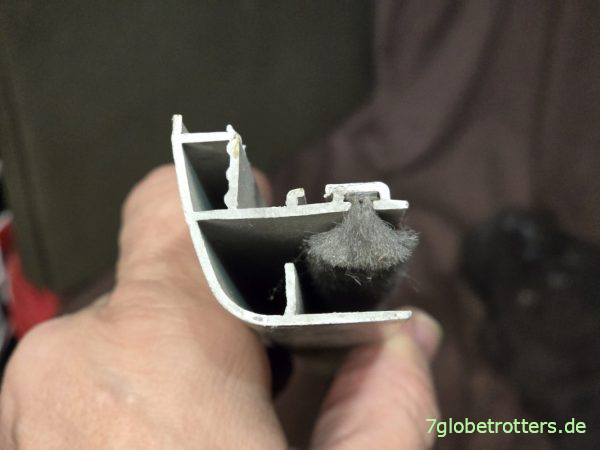 Seitenführung Verdunklungsrollo