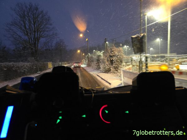 Eisiger Start nach Tunesien