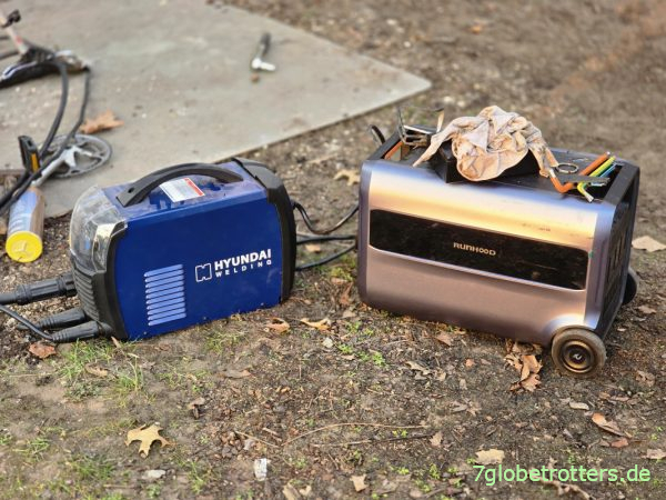 Fülldrahtschweißen mit der Runhood Akkubox Fülldrahtschweißen mit der Runhood Akkubox