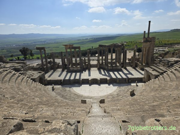 Tunesien: Römerstadt Thugga (Dougga)