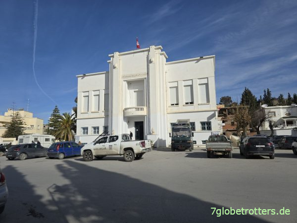 Stellplatz mitten in El Kef