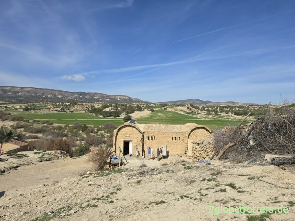 Nebengebäude am Hammam Mellegue, Tunesien
