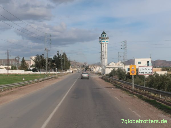 Gare Mhamid in Tunesien