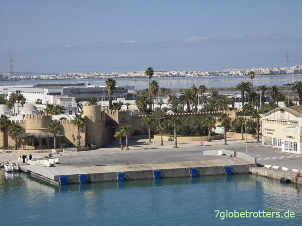 Anlegeplatz der Fähre nach Tunesien