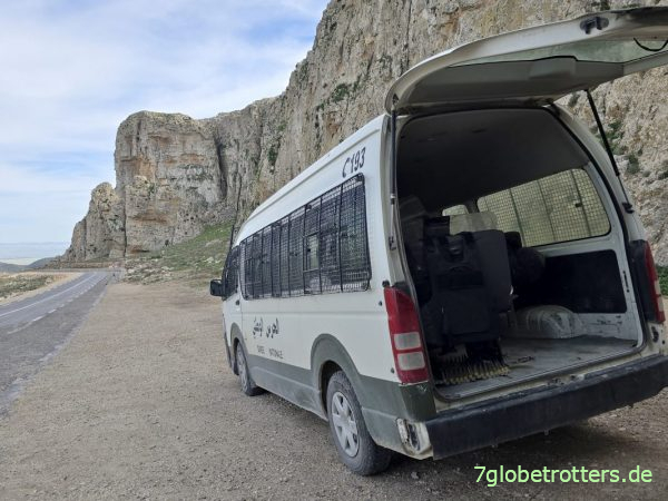 Toyota Hiace der tunesischen Garde Nationale