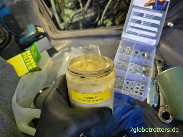 Unschlitt aus Athos für Schraubverbindung Stahl-Alu