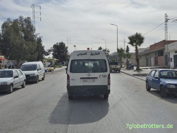 Vergitterter Mannschaftstransporter Toyota Hiace