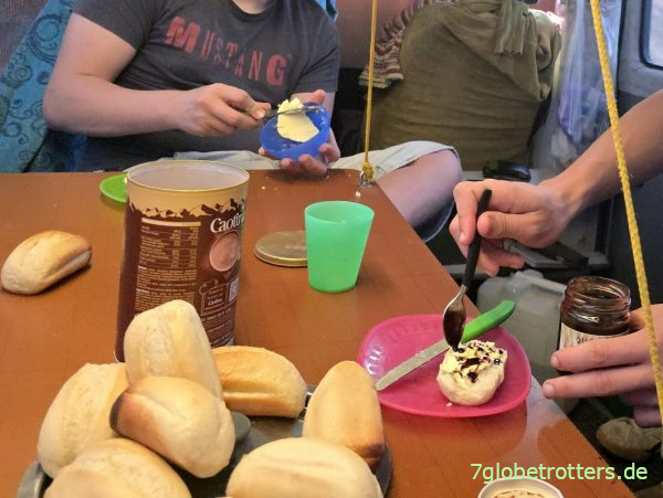 Letztes Frühstück in Mides Tunesien