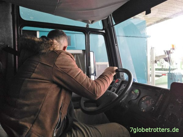 Mautstation Autobahnauffahrt Sousse Tunesien