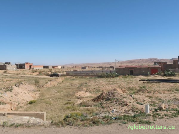 Redeyef, Endstation des Lézard Rouge, Tunesien