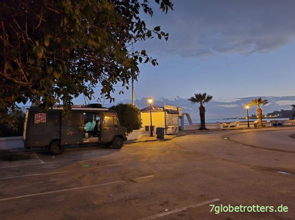 Stellplatz Port Sidi Bou Said bei Tunis