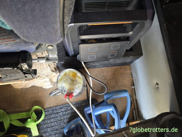 Tee kochen mit Solarstrom Tee kochen mit Solarstrom im Wohnmobil