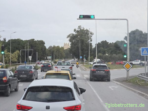 Stadtverkehr in Tunis