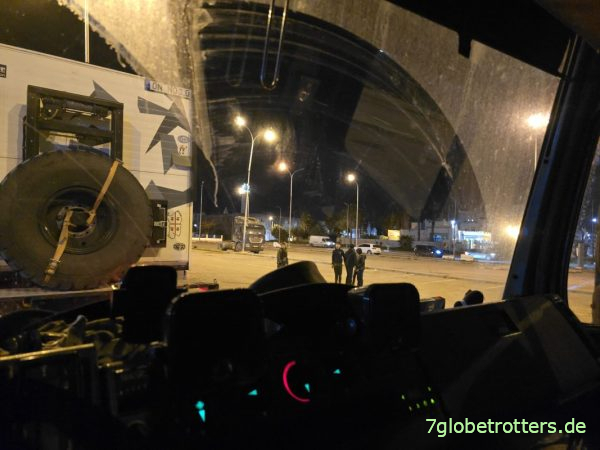 Check-in am Hafen La Goulette Tunis Tunesien
