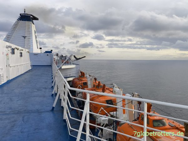 GNV-Fähre von Tunis nach Genua Italien