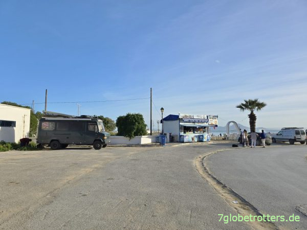 Mercedes 711D amPort Sidi Bou Said Tunis Tunesien