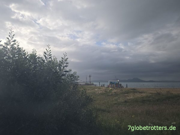 Morgen am Port Sidi Bou Said Tunis Tunesien