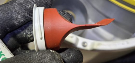 CULU Geruchsverschluss DN 40 mit Membran für die Trockentrenntoilette