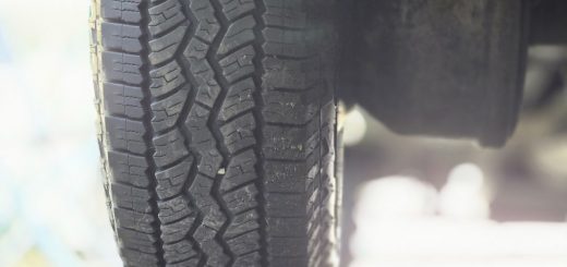 Einzelbereifung ohne inneren Zwilling am Mercedes 711D