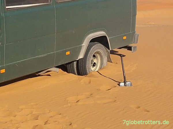 Probleme mit Zwillingsreifen im Tiefsand Probleme mit Zwillingsreifen im Tiefsand