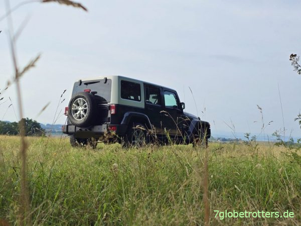 Testfahrt im Jeep Wrangler nach Batteriewechsel Testfahrt im Jeep Wrangler nach Batteriewechsel