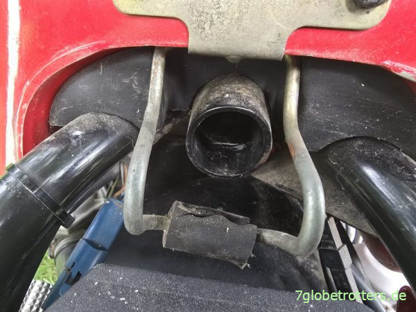 Ansaugöffnung Luftfilter BMW R100GS