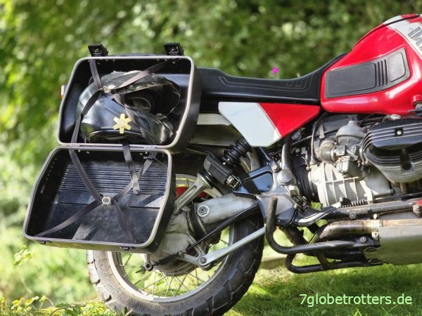 Helm im Krauser Koffer Helm im Krauser Koffer