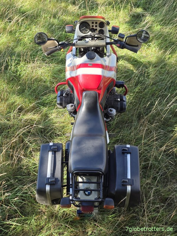 Krauser Koffer an der BMW R100GS Krauser Koffer an der BMW R100GS