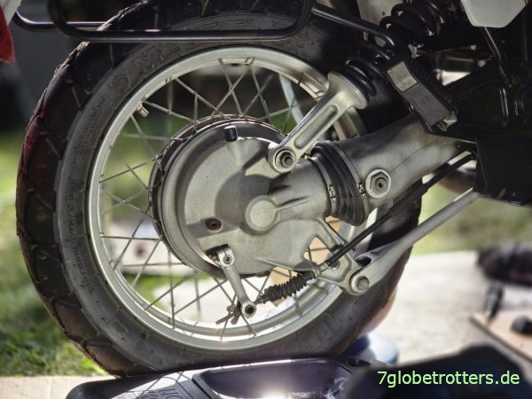 Ölwechsel Hinterradantrieb BMW R100GS gemäß Werkstatthandbuch