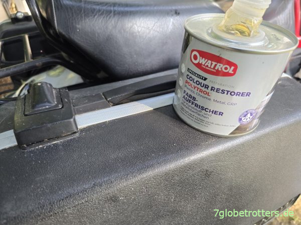 Polytrol Pflege für die BMW Krauser-Koffer Polytrol Pflege für die BMW Krauser-Koffer