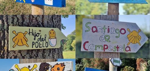 Schilder Jakobsweg Arnsdorf