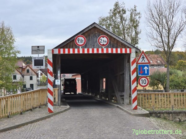 Hölzerne Ilmbrücke Buchfart
