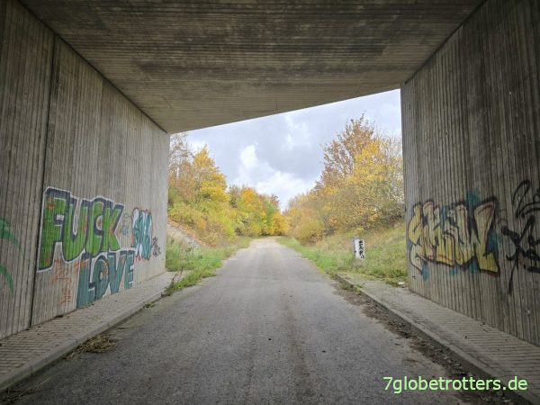 Unterführung Autobahn A4 bei Köttendorf am 3-Türme-Weg