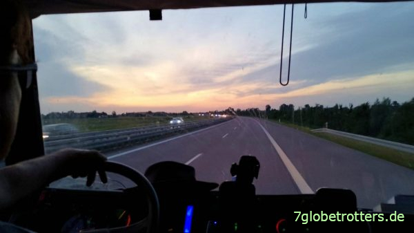 Autobahn nach Norden