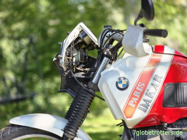 BMW GS Paris Dakar mit demontierten Schutzbügeln BMW GS Paris Dakar mit demontierten Schutzbügeln