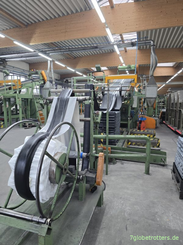 Führung im Heidenauer Reifenwerk Führung im Heidenauer Reifenwerk