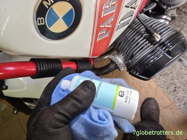 Gummipflege für die Schutz gemäß am Wasserrohr BMW GS Gummipflege für die Schutz gemäß am Wasserrohr BMW GS