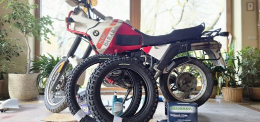Heidenauer Winterreifen für die BMW R100GS