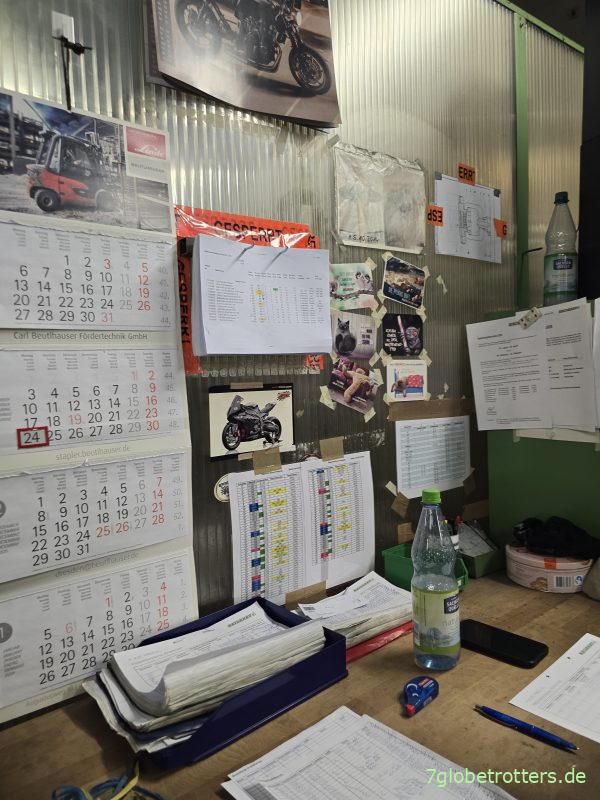 Kalenderecke im Reifenwerk Heidenau Kalenderecke im Reifenwerk Heidenau