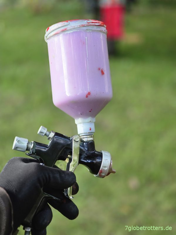 Lackierpoistole reinigen Lackierpoistole reinigen