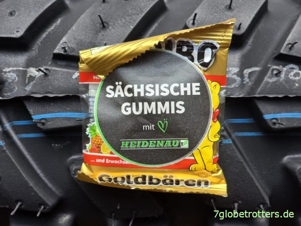 Sächsische Gummis mit Herz aus dem Heidenauer Reifenwerk Sächsische Gummis mit Herz aus dem Heidenauer Reifenwerk