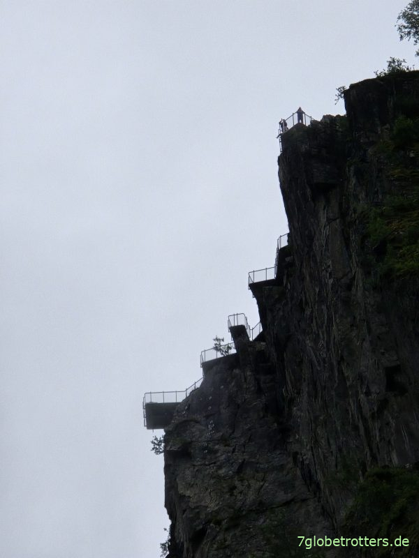 Aussichtsplattformen des Vøringsfossen Aussichtsplattformen des Vøringsfossen