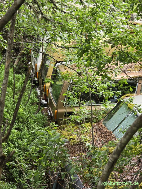 Autofriedhof im Bjørndalen Autofriedhof im Bjørndalen